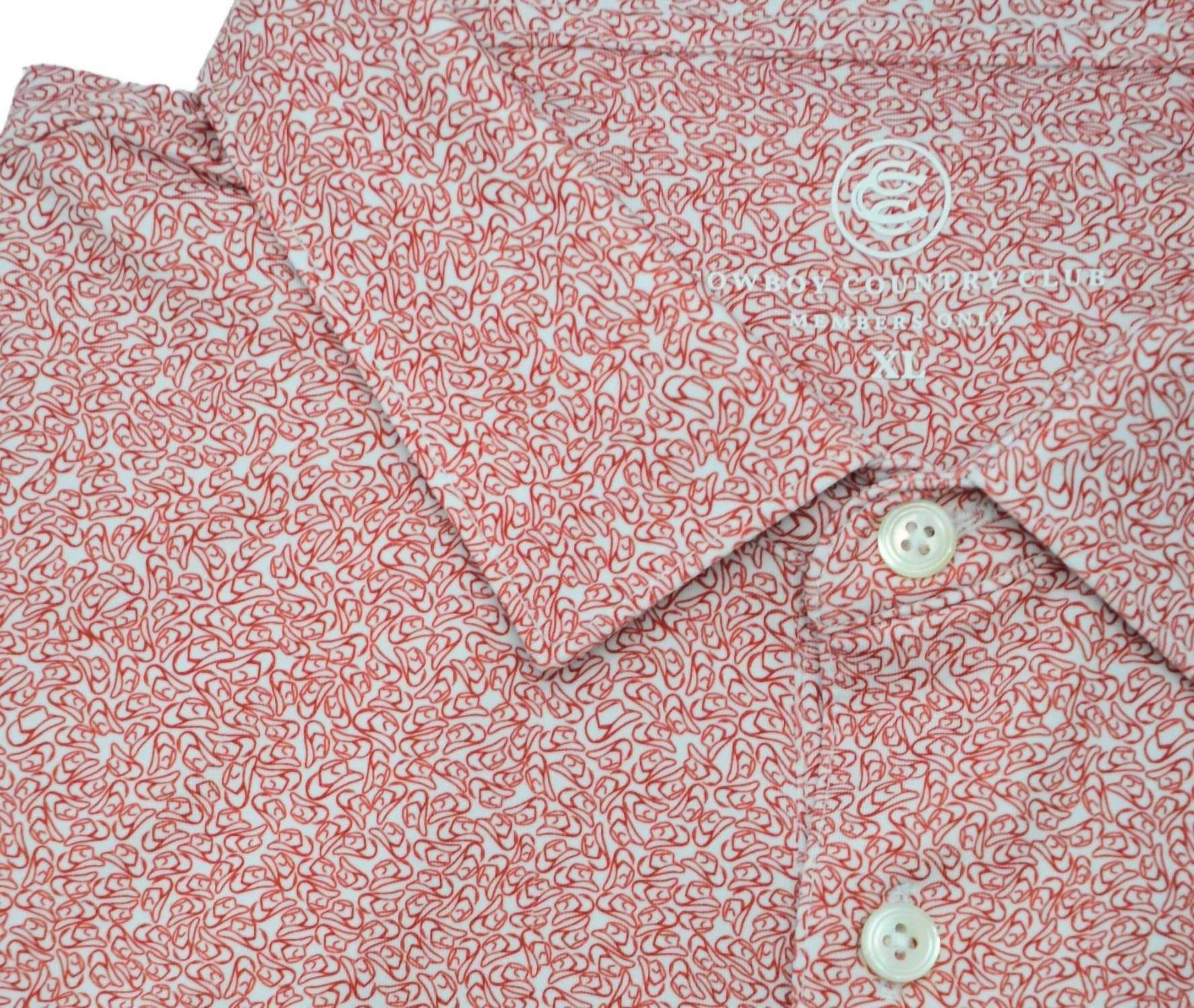 Cowboy Country Club - Cowboy Country Club Cowboy Hat Polo Shirt - Rack Hunt -