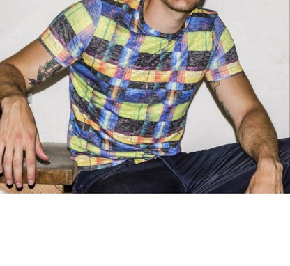 Men's Stripes Print T-shirt