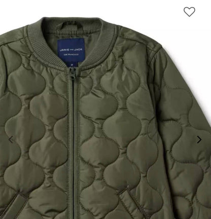 Kids' Quilted Bomber Jacket