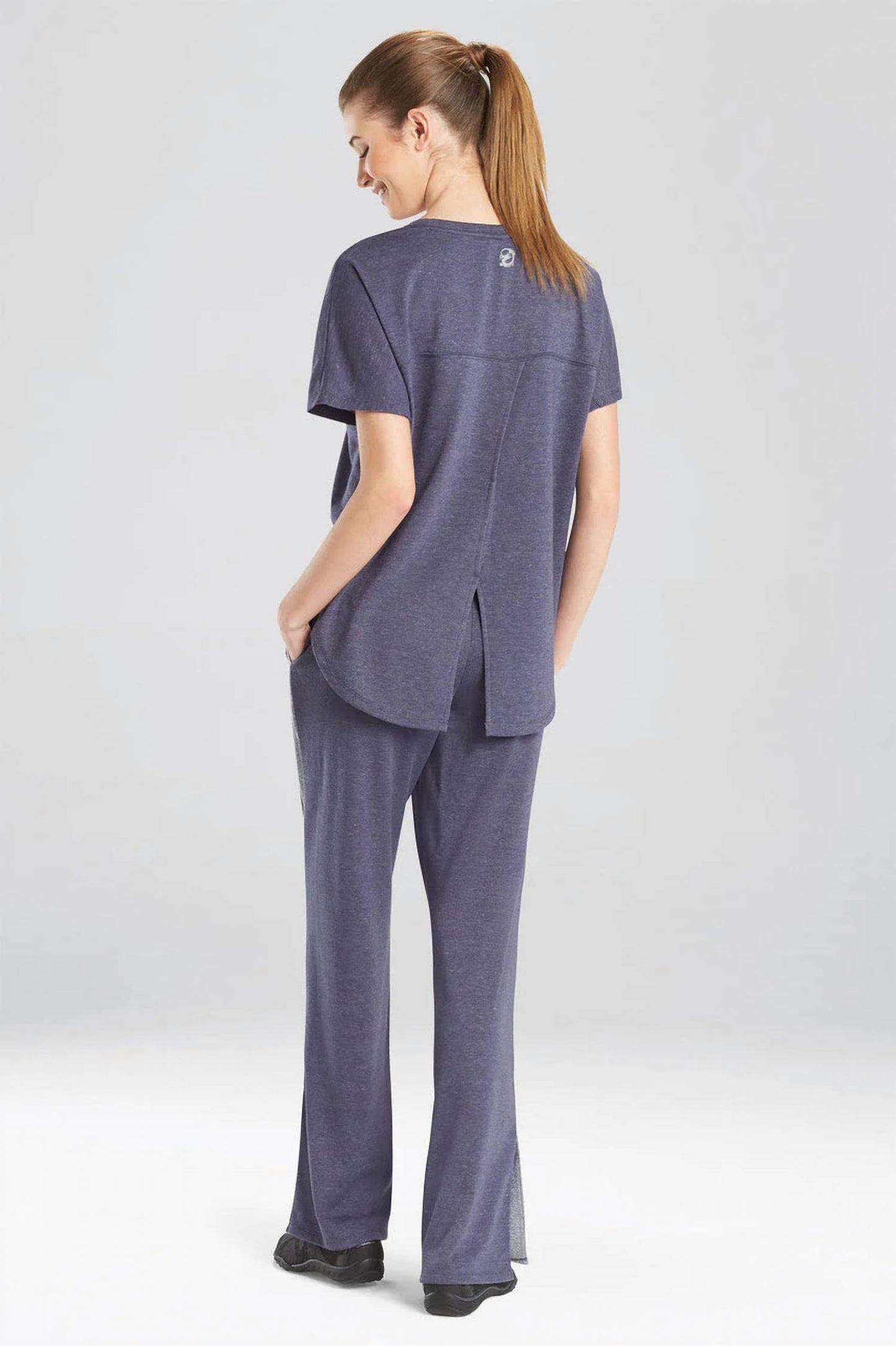 Activewear Chi French Terry Split Back Top