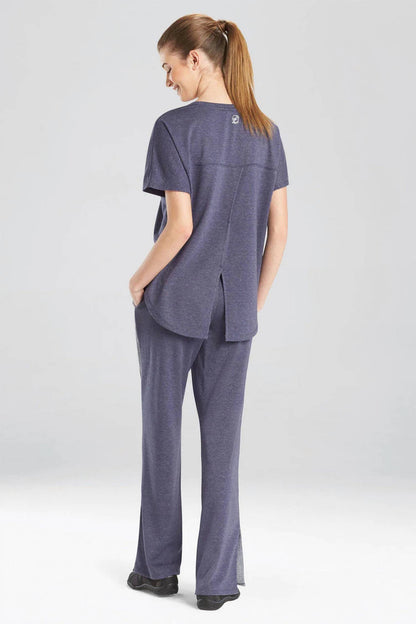 Activewear Chi French Terry Split Back Top
