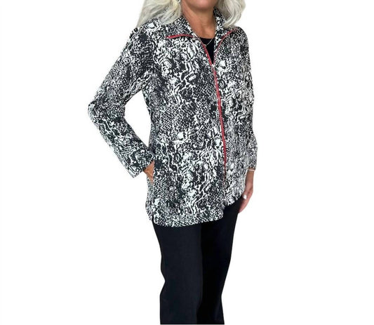 Zipper High Low Tunic