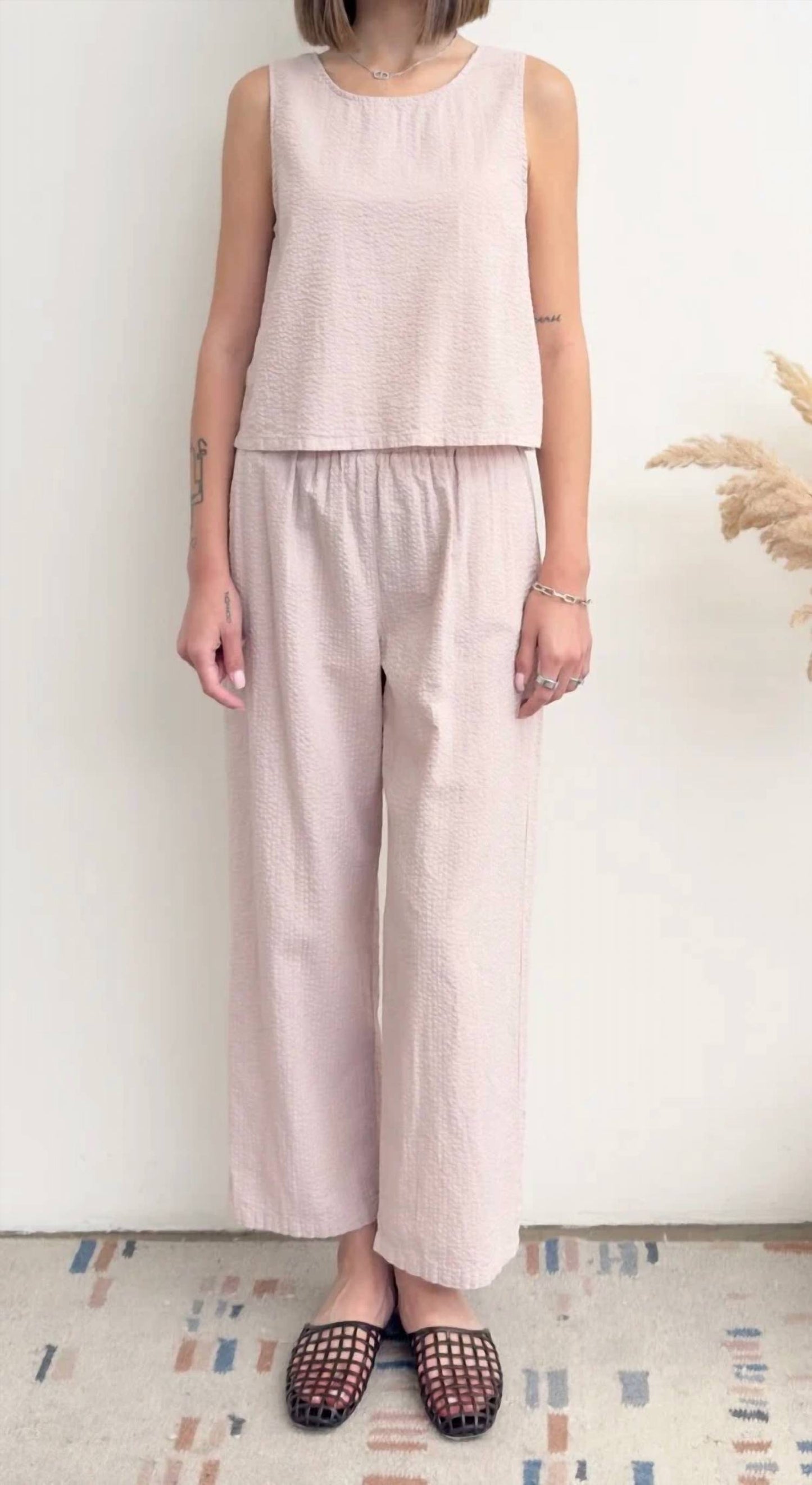 Pull On Seersucker Pant