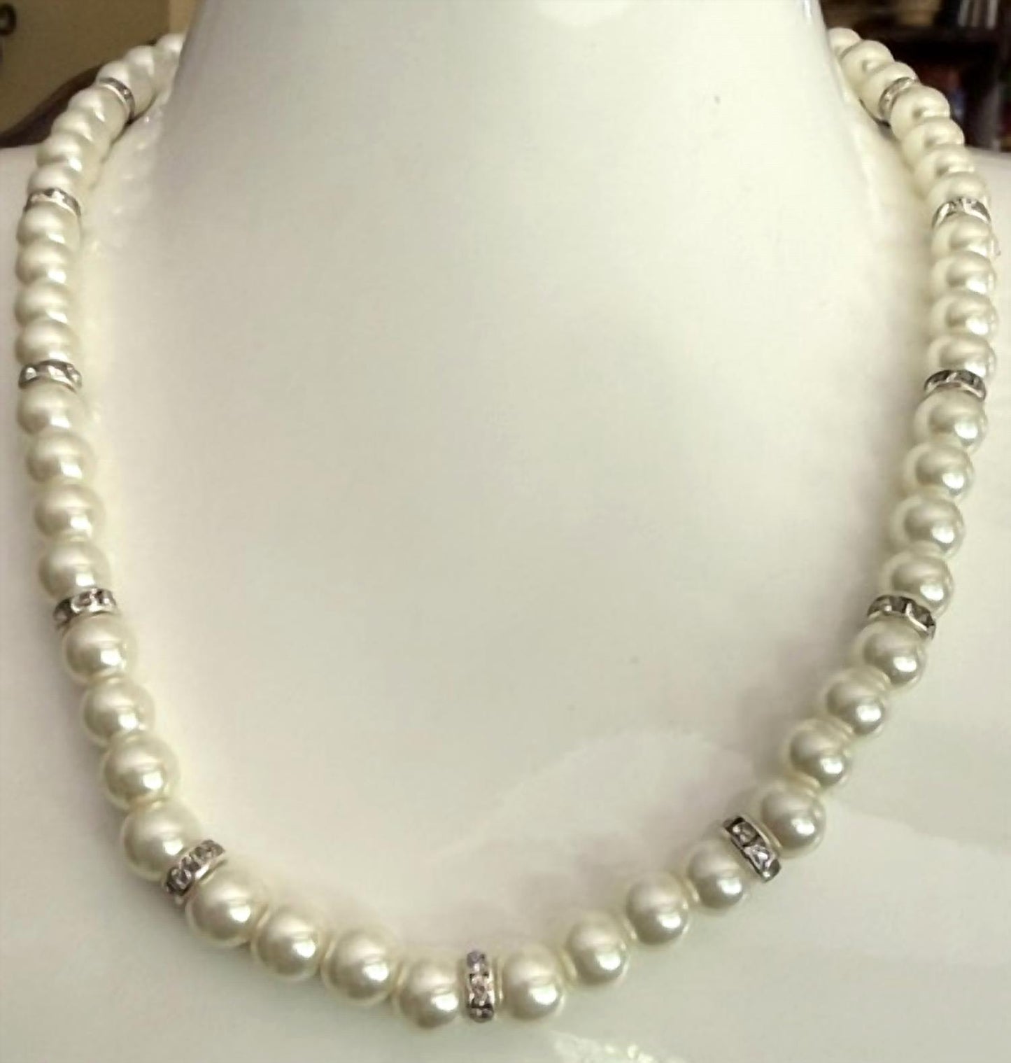 Women's Crystal String Necklace