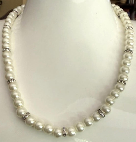 Women's Crystal String Necklace