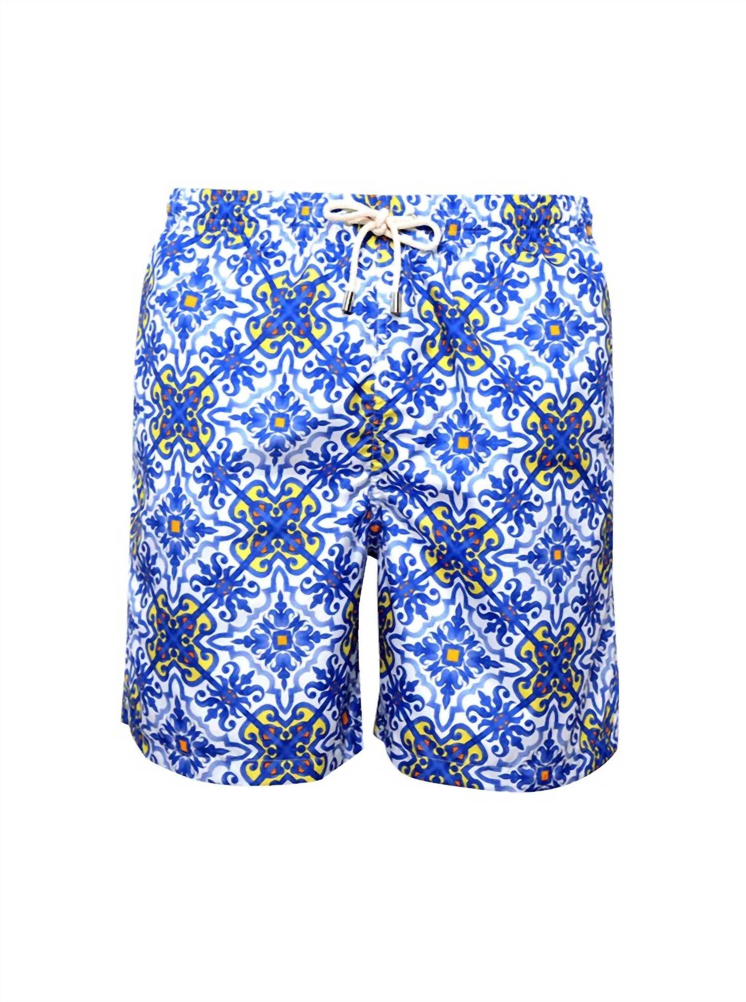 Lia Sahara - Men's Patterned Swim Shorts - Rack Hunt -