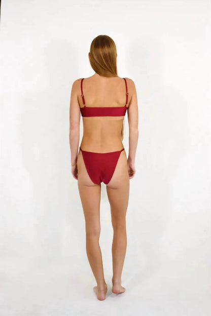 KBSWIM X SHELTON METAL - Catena Bikini Bottom - Rack Hunt
