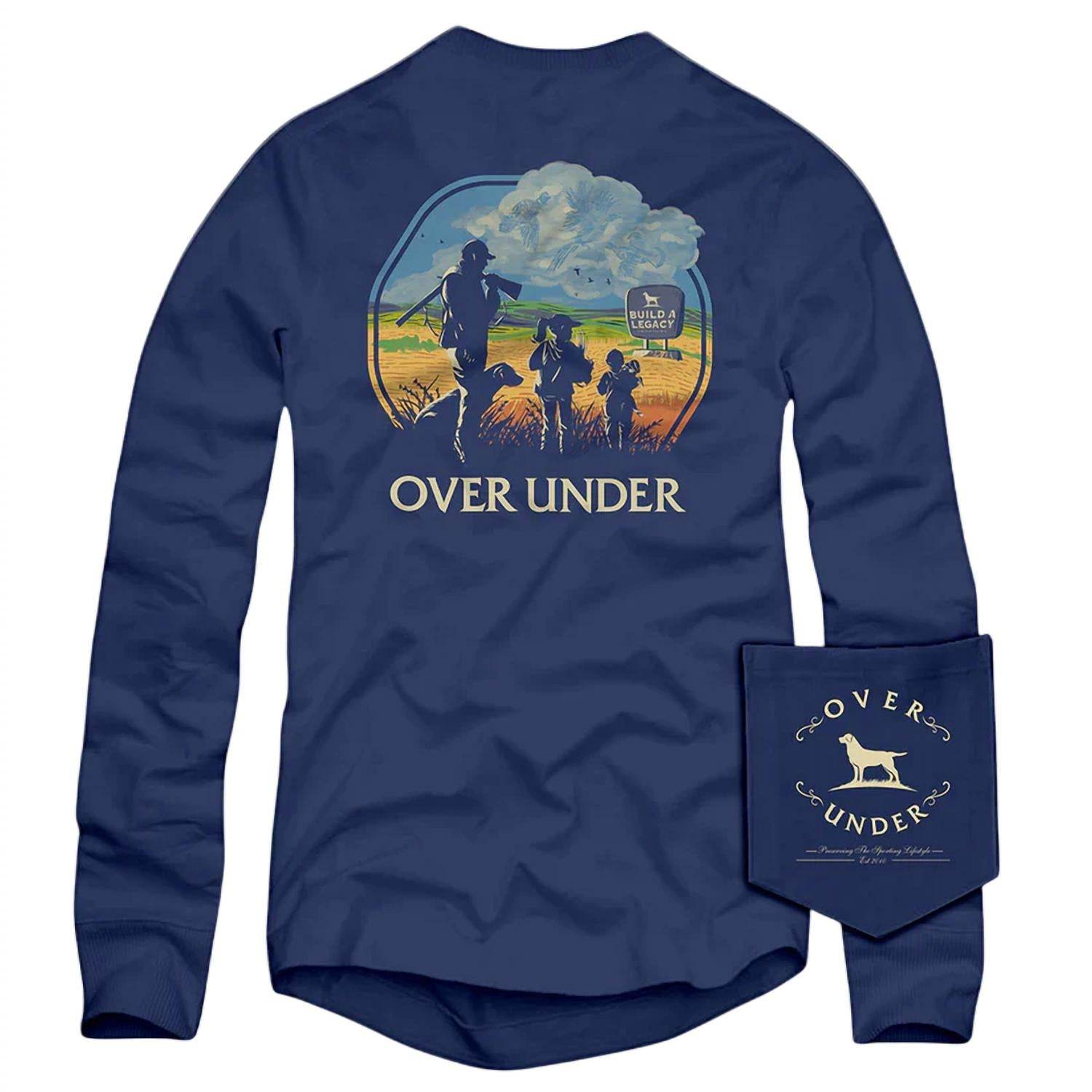Over Under - Men's Leave A Legacy Long Sleeve T-shirt - Rack Hunt