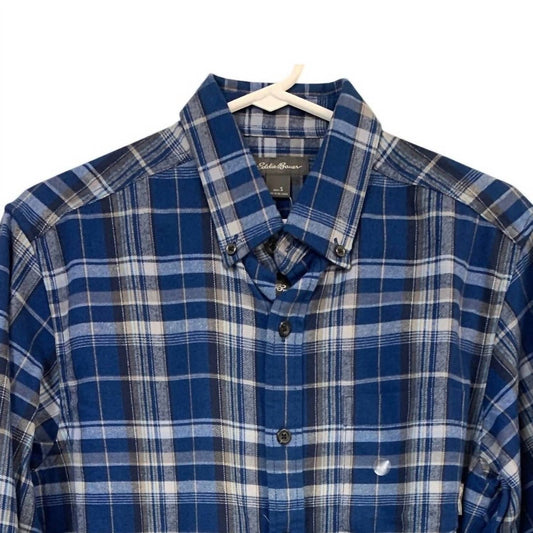 Men's Eddie's Field Flannel Button Up Shirt