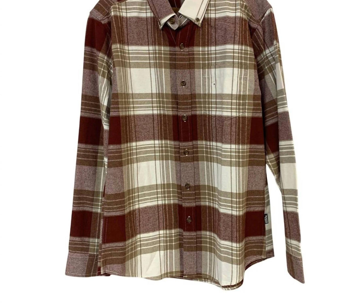 Men's Eddie's Field Flannel Button Up Shirt