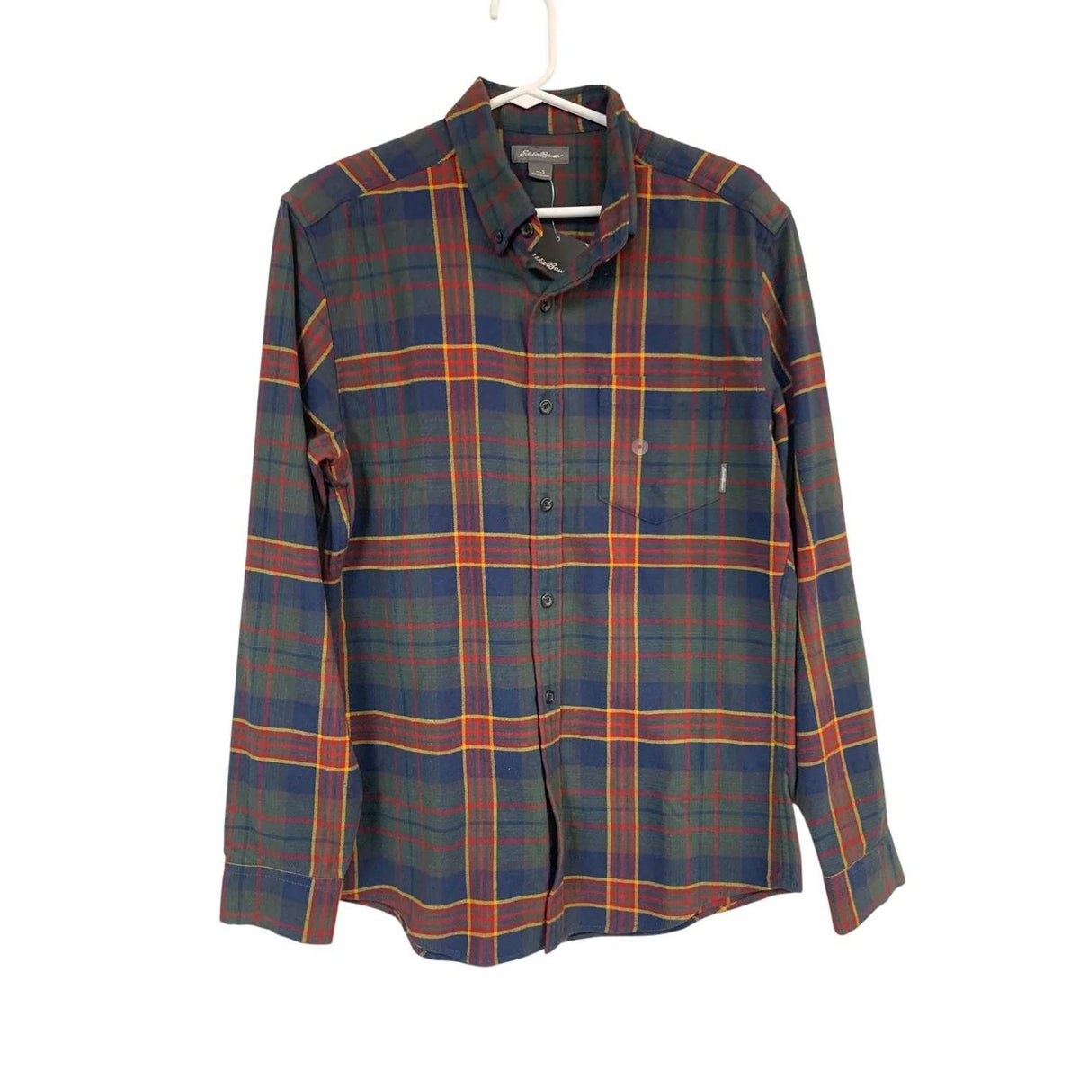 Men's Eddie's Field Flannel Button Up Shirt