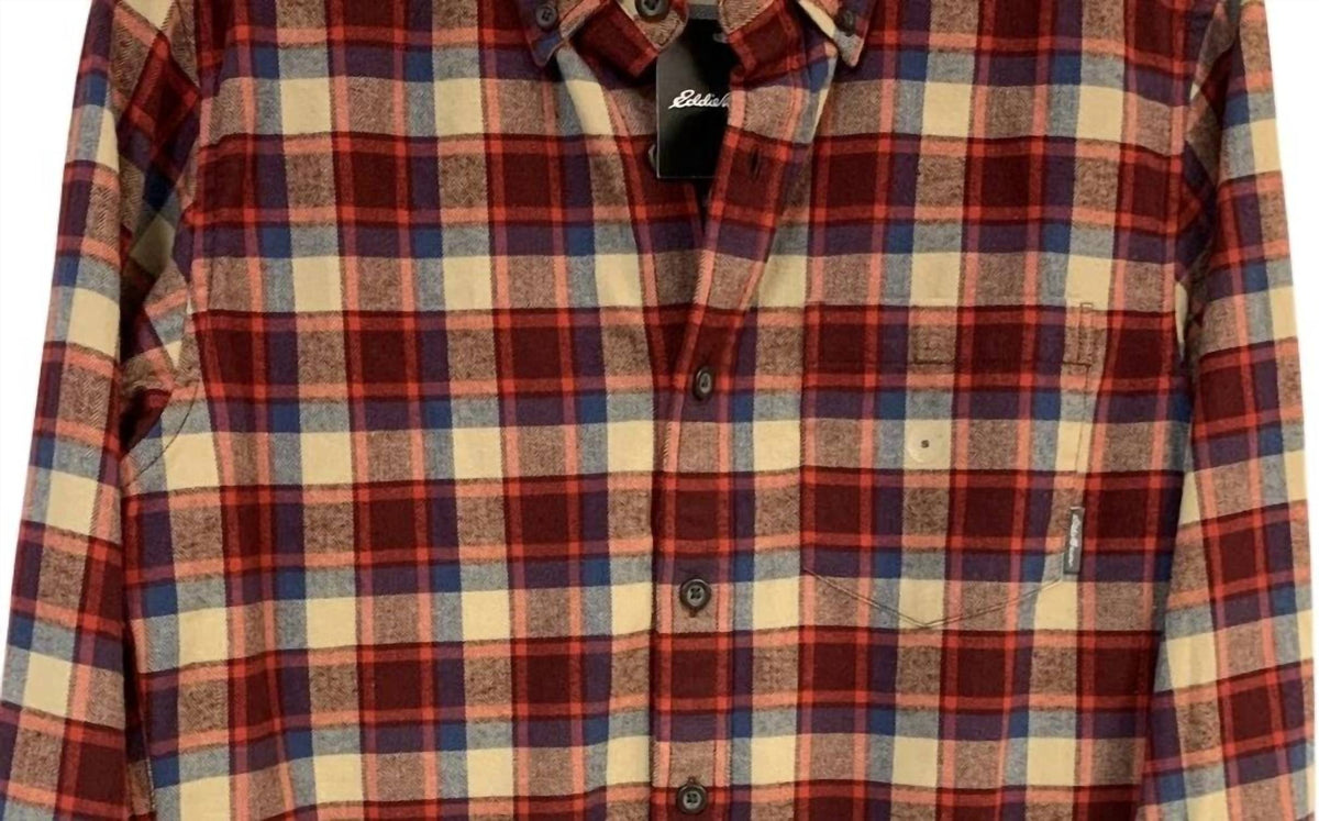 Men's Eddie's Field Flannel Button Up Shirt