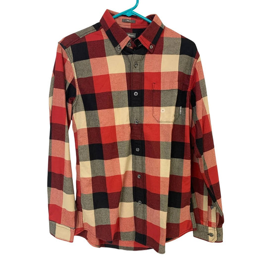 Men's Plaid Slim Fit Eddies Favorite Button Up Shirt