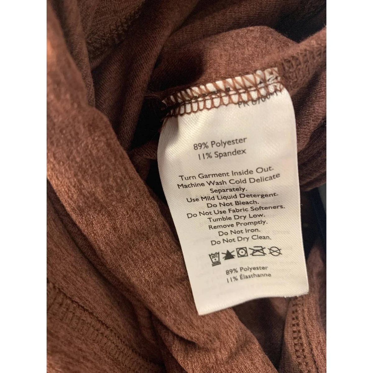 Eddie Bauer Women's Concord Train Ascent Workout Leggings 2.0 in Brown - view 4