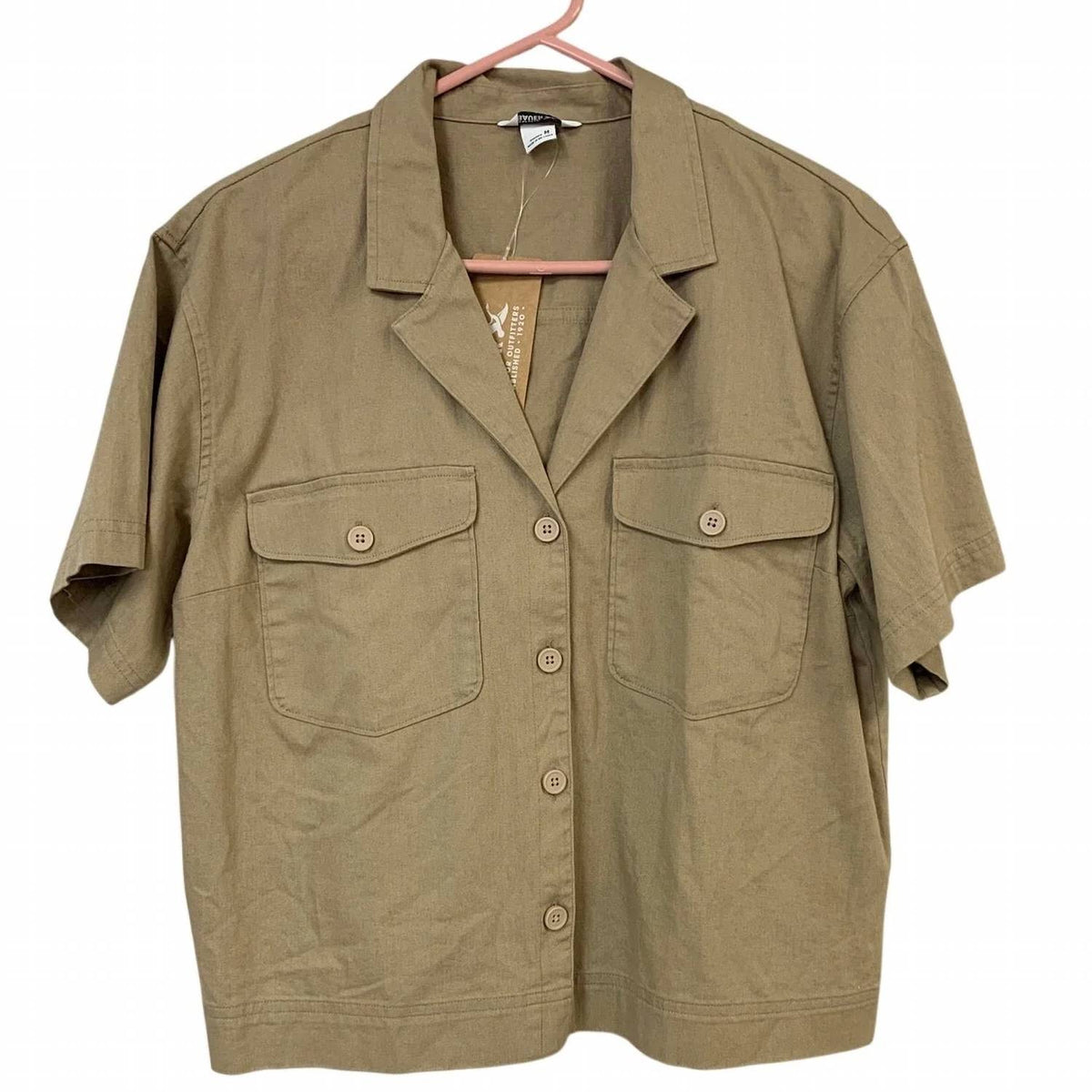 Women's Everyday Short Sleeve Button Up Shirt