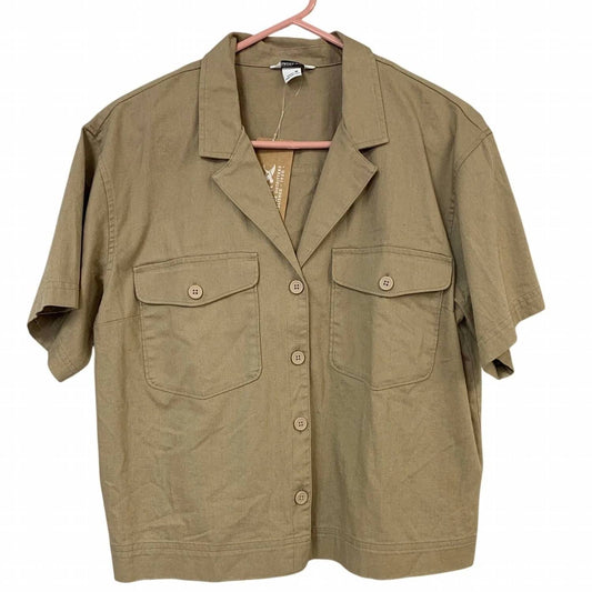 Women's Everyday Short Sleeve Button Up Shirt