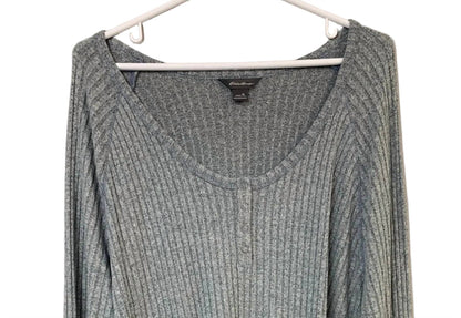 Women's Long Sleeve Hideaway Henley Shirt