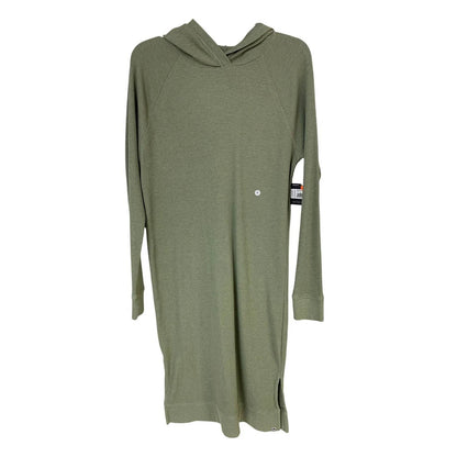 Women's Thermal Long Sleeve Hooded Dress