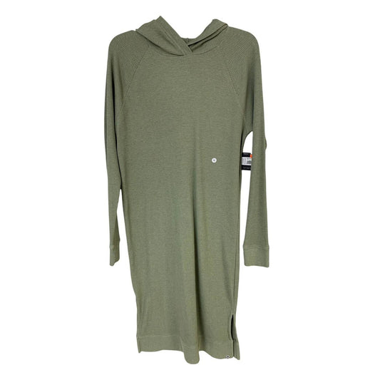 Women's Thermal Long Sleeve Hooded Dress