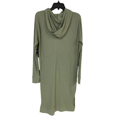 Women's Thermal Long Sleeve Hooded Dress