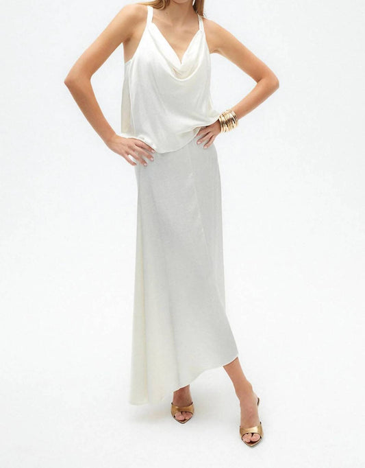 Luna Asymmetrical Maxi Skirt