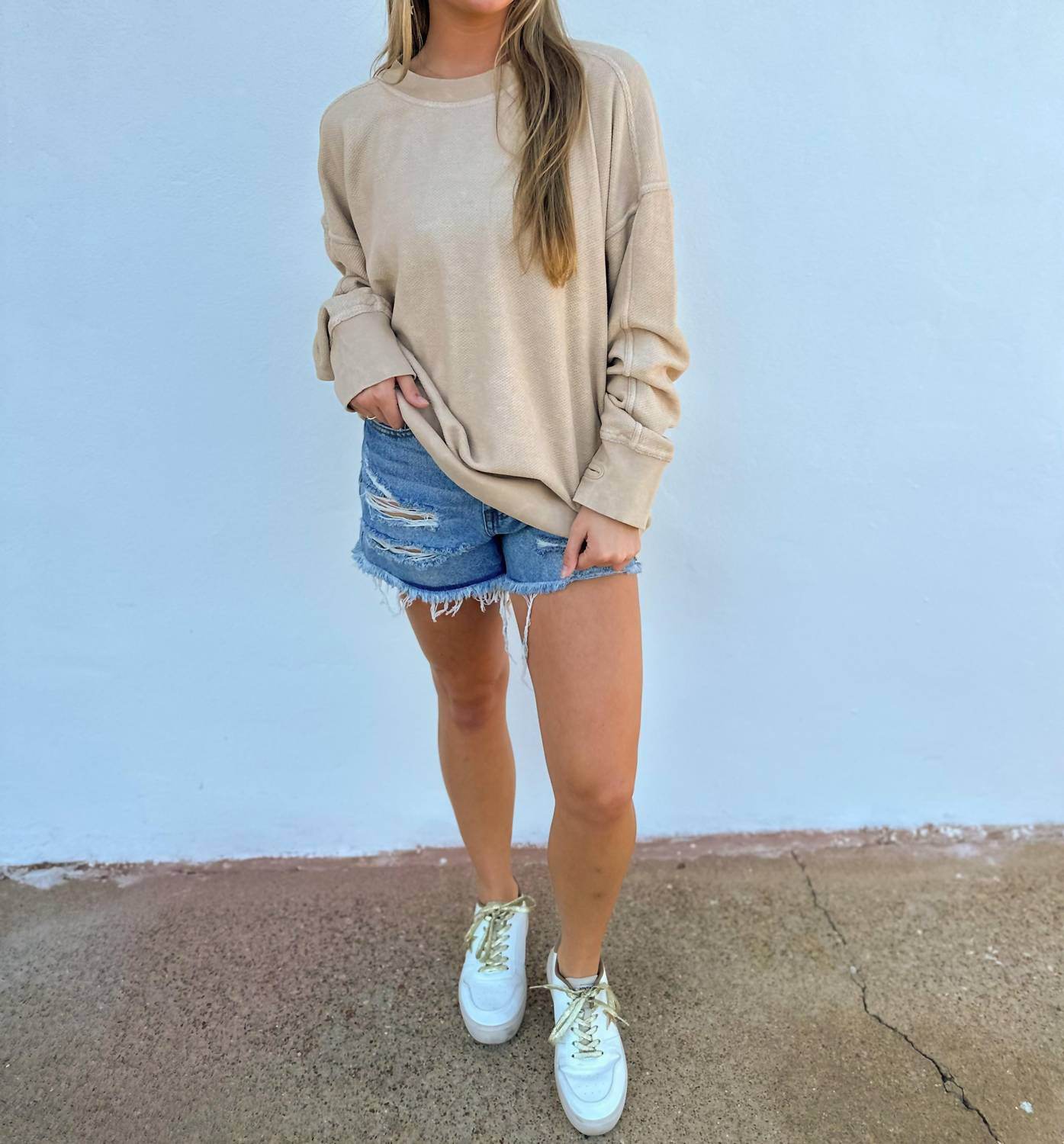 Royce Brand - Ellie Jumbo Pique Top - Rack Hunt -