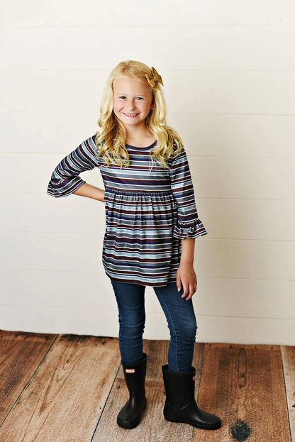Dark Stripe Top