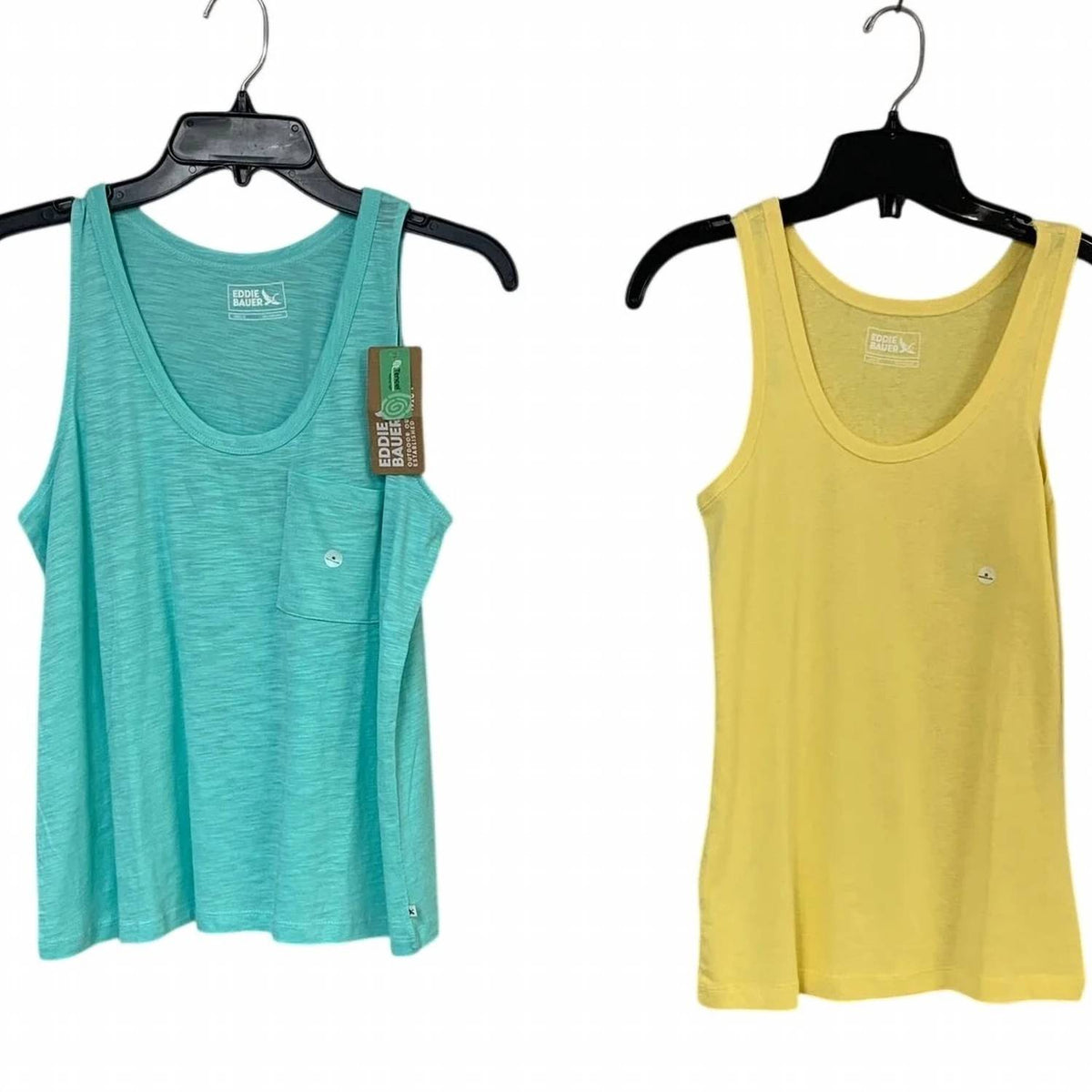Women's Gatecheck Pocket Heathered Two-piece Tank Top