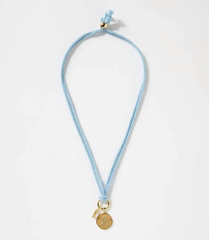 Cowrie Shell And Sand Dollar Cord Necklace