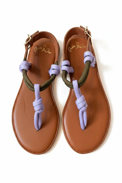 Women's Leather Rope Comfort Sandals