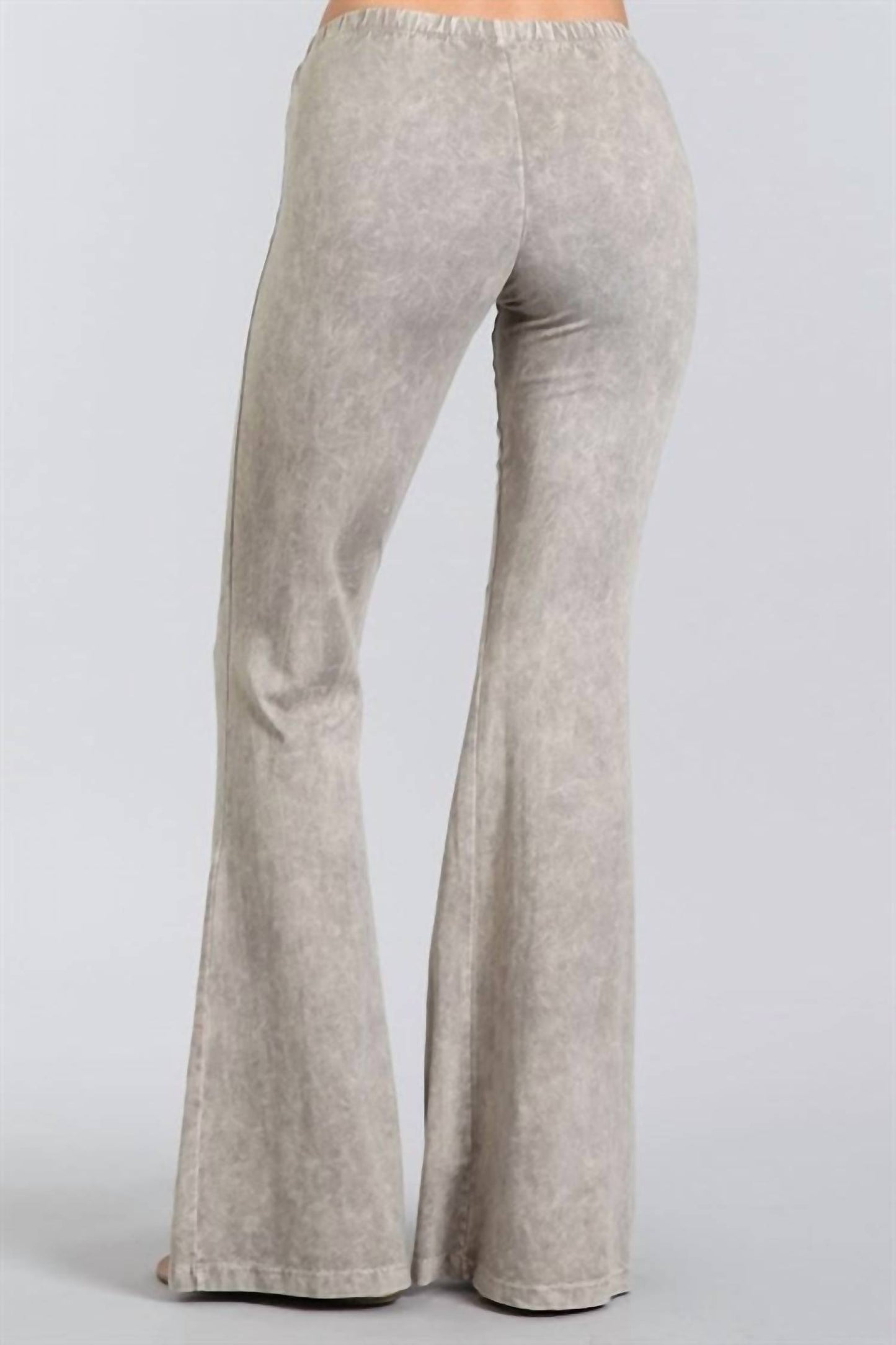 Mineral Wash Bell Bottom Soft Pants