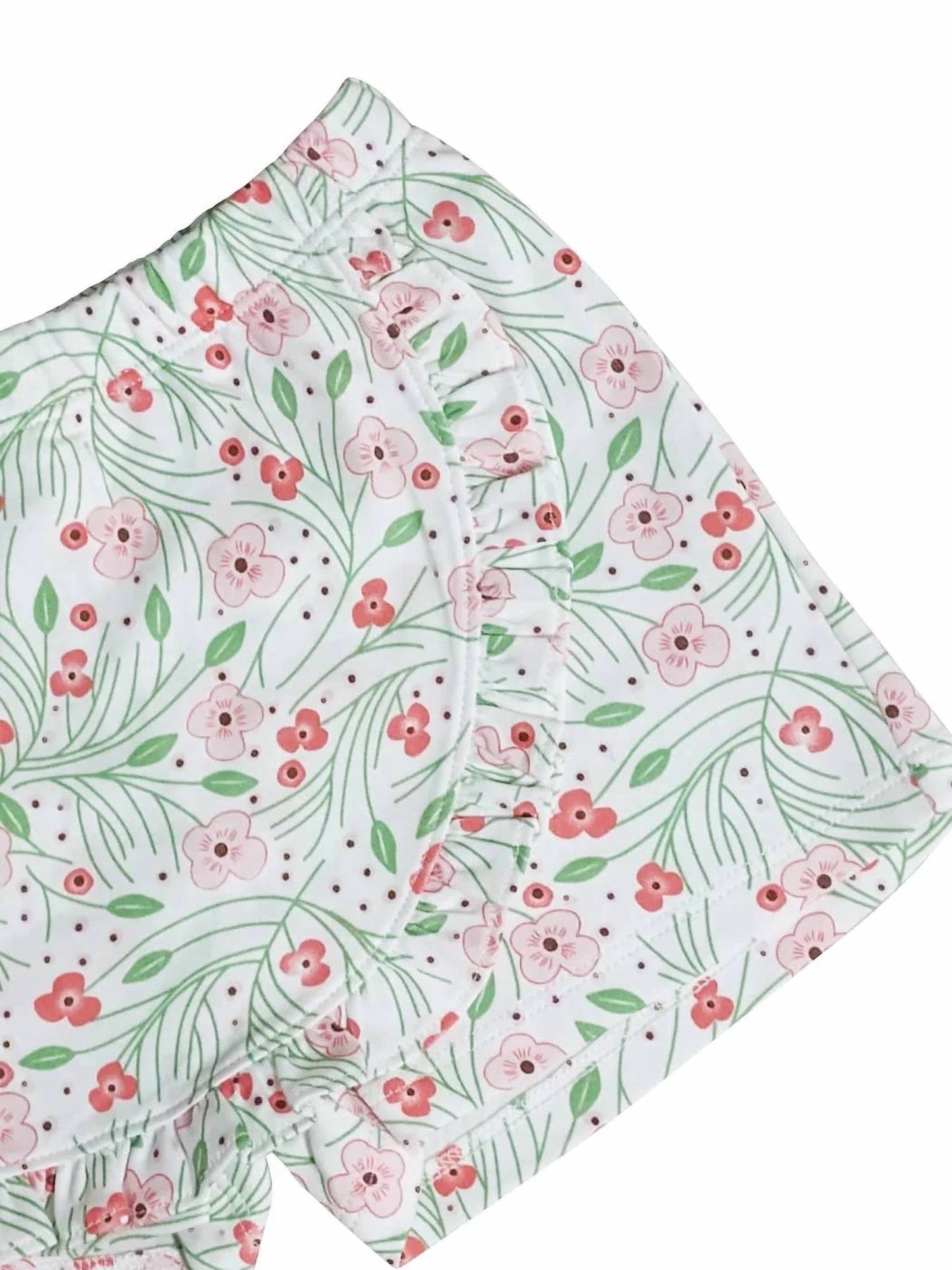 Floral Ruffle Skort