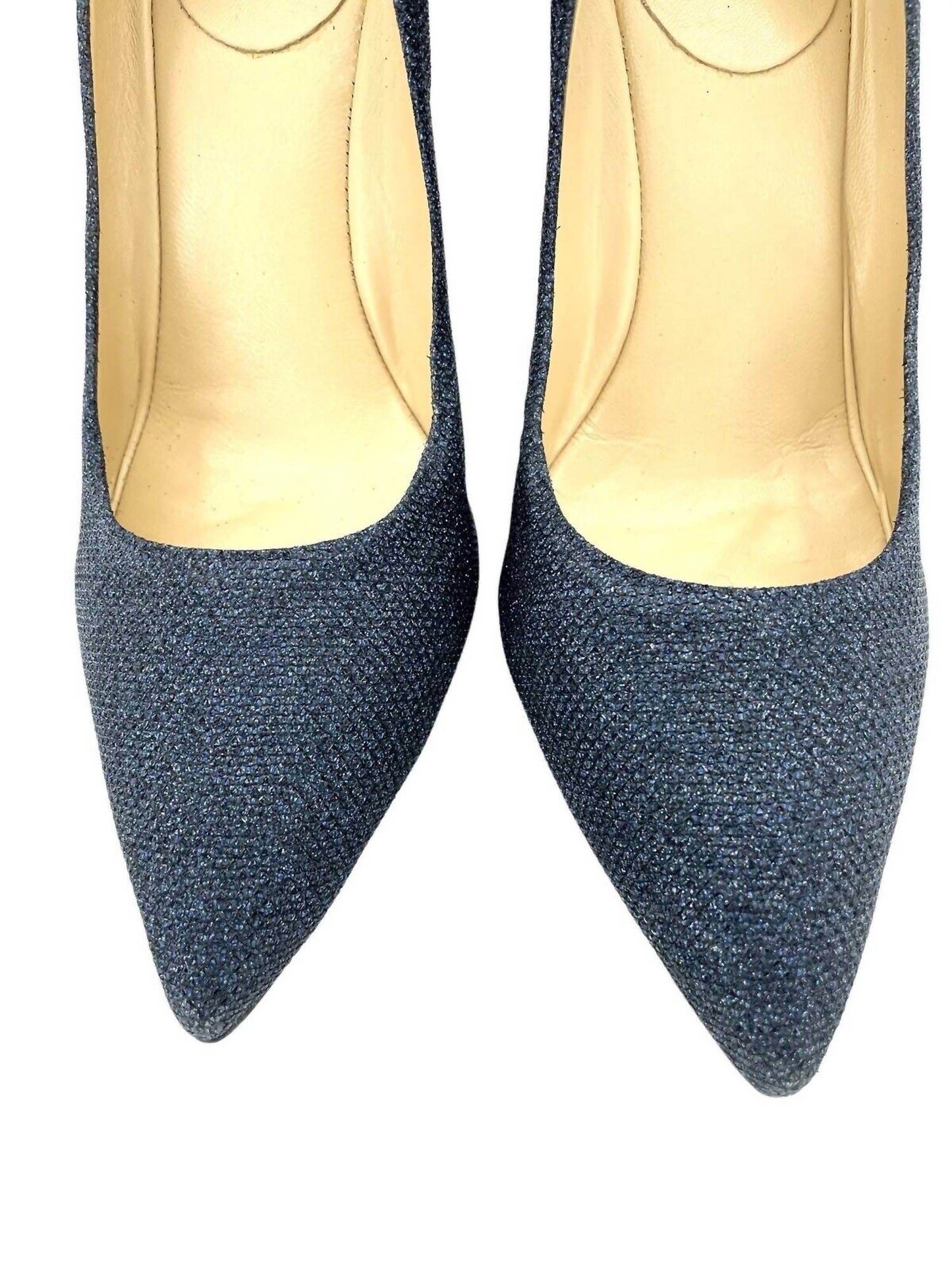 L'Arianna - Women's Glitter Mesh Stiletto Heels - Rack Hunt -