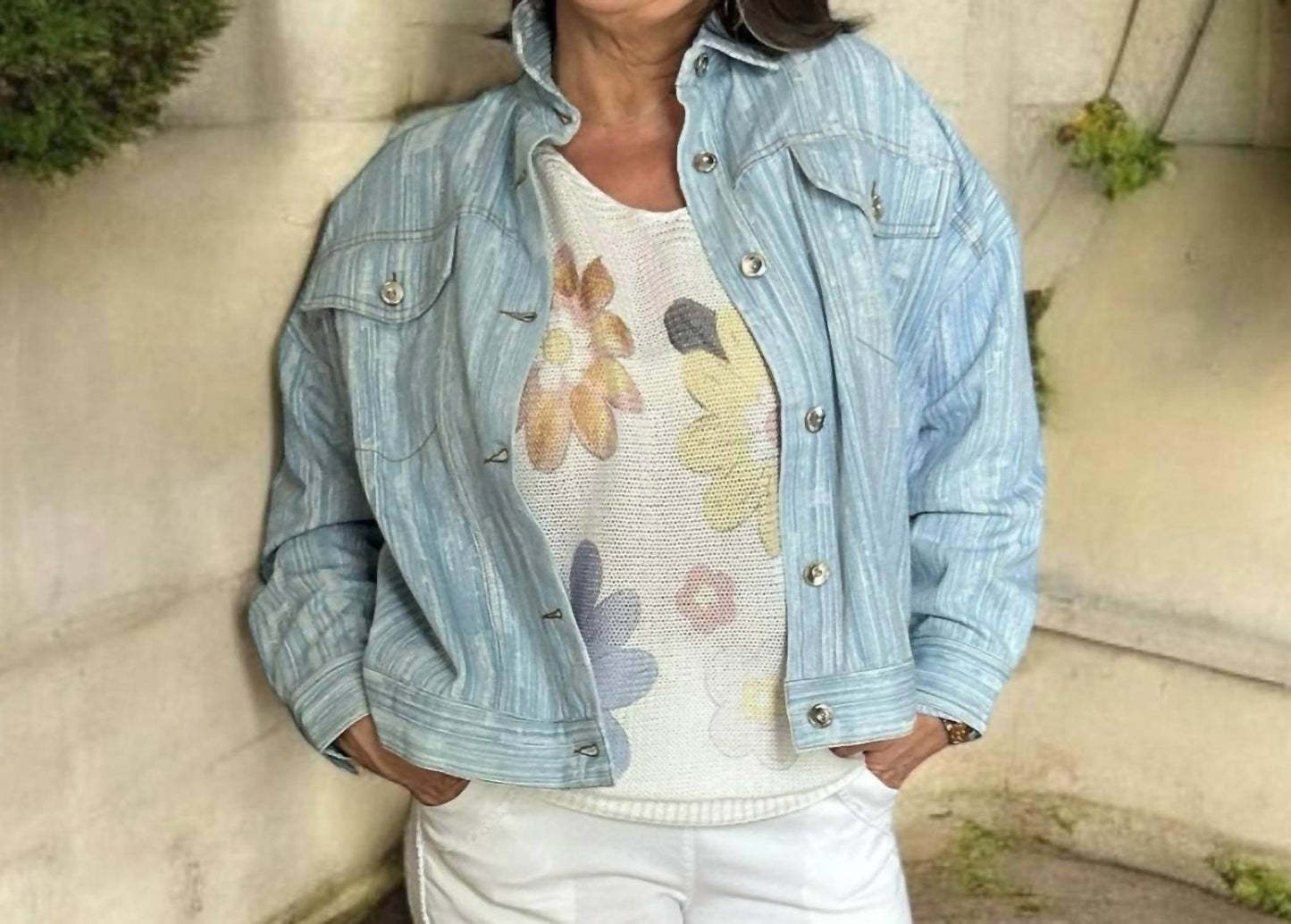 Denim Days - Textured Denim Jacket - Rack Hunt -