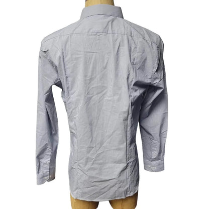 Galaxy by Harvic - Men's Long Sleeve Slim Fit Striped Shirt - Rack Hunt