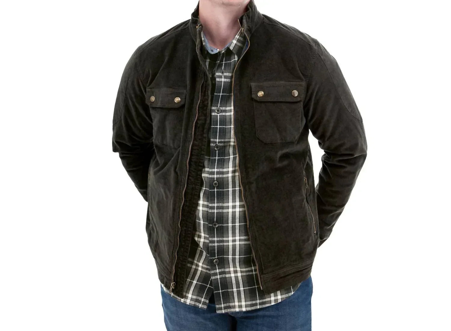 Old Ranch - Milo Moto Cord Jacket - Rack Hunt