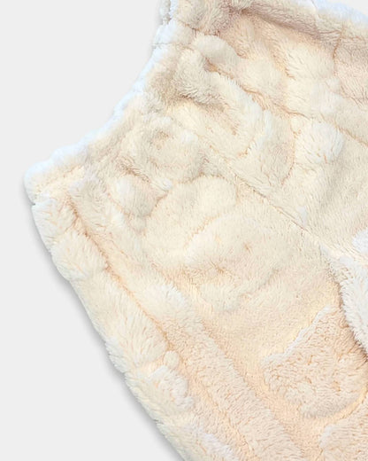 Kid's Two-piece Bear Cozy Plush Pant Set