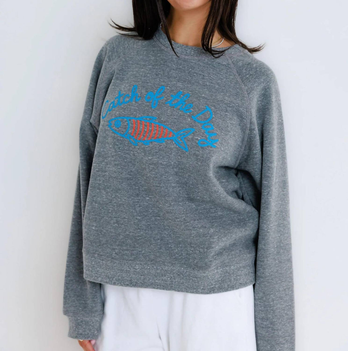Catch Of The Day Crew Sweatshirt