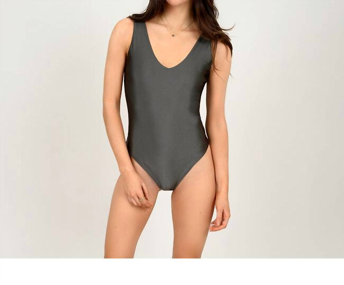 Valentina V Neck Sleeveless Body Suit