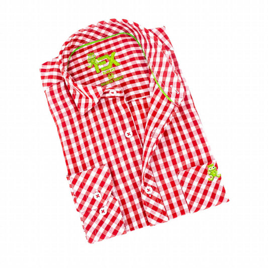 Men's Harvard Yard Frog Linen Shirt