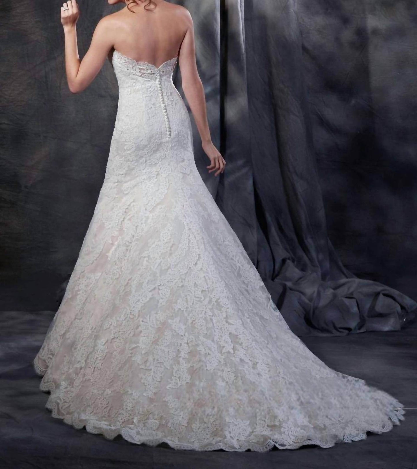 Karelina Sposa - Trumpet Fit And Flare Dress - Rack Hunt -