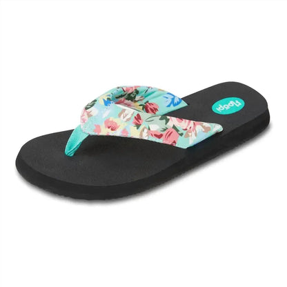 Floopi - Women's Isabella Yoga Mat Floral Flip Flop - Rack Hunt