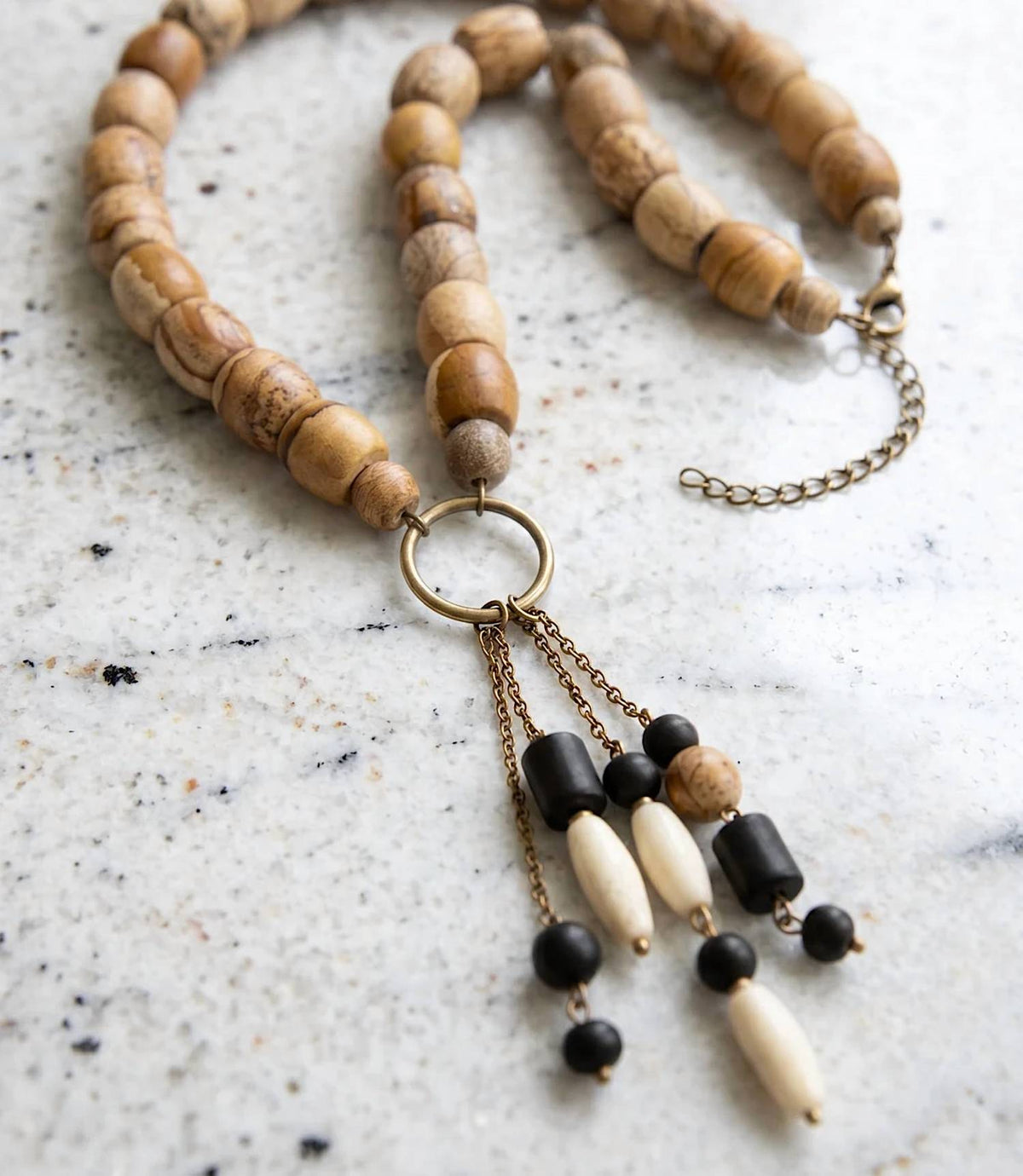 Women's Island Gemstone Necklace