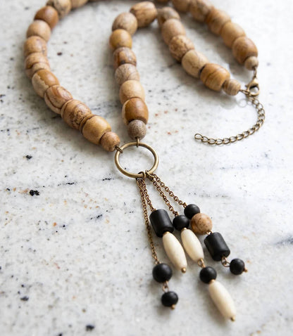 Women's Island Gemstone Necklace