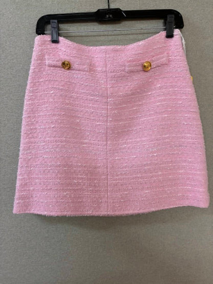 Women's Aline Tweed Skirt But Front Pockets