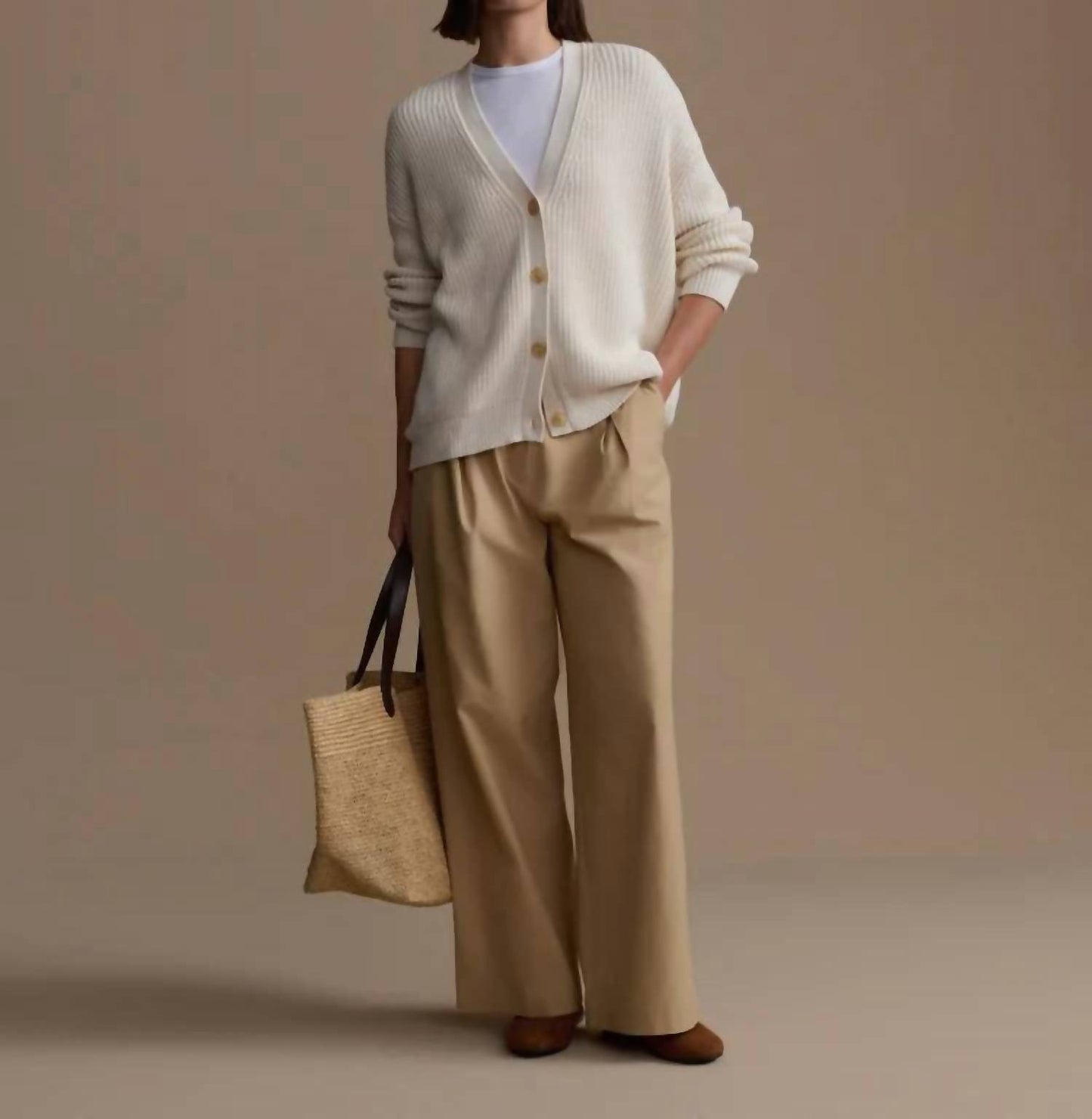 Cotton Cocoon Cardigan
