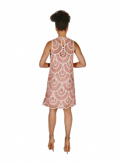 Raffella Beaded Shift Dress