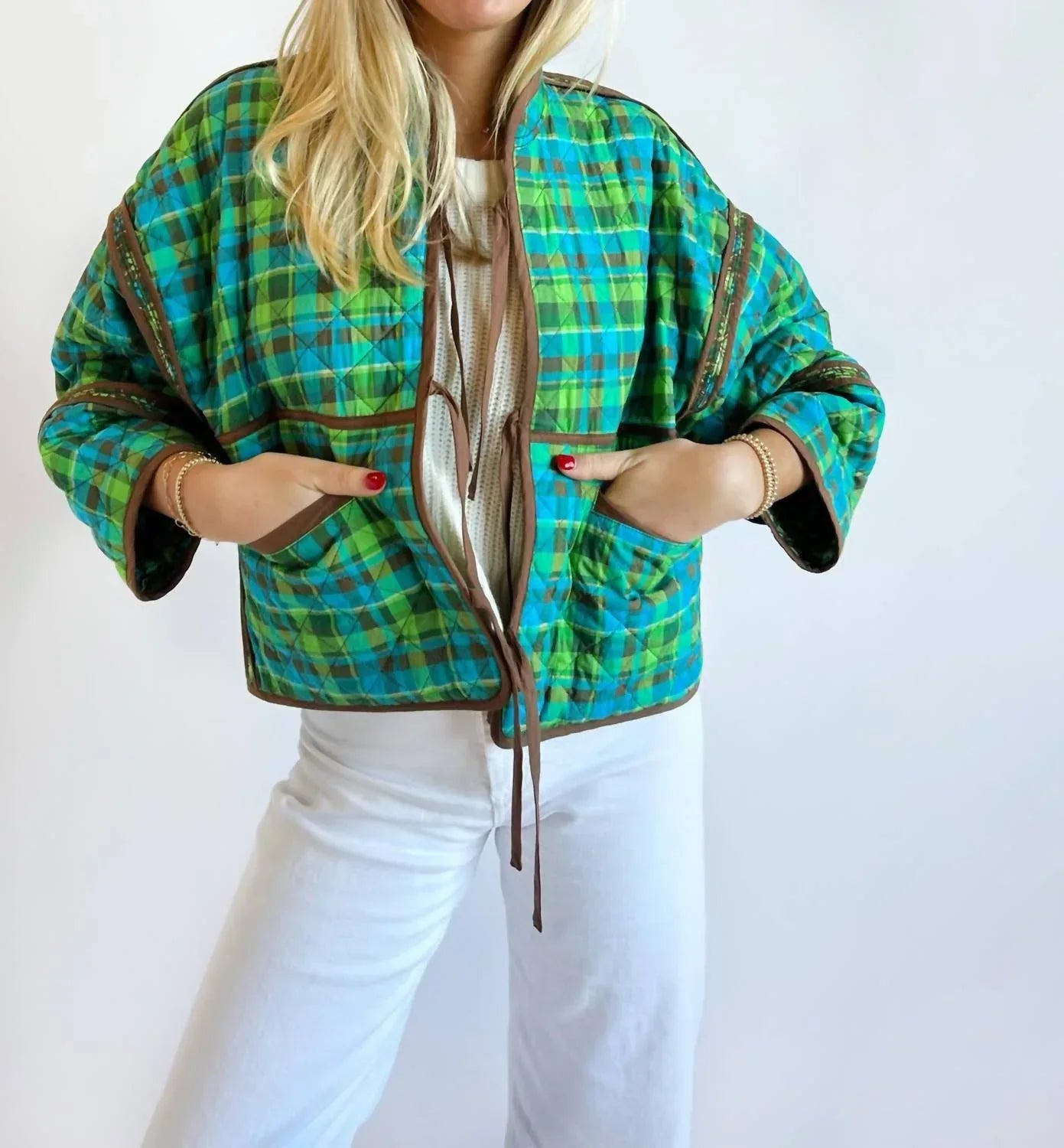 BROOKS AVENUE - The Eloise Reversible Quilted Jacket - Rack Hunt