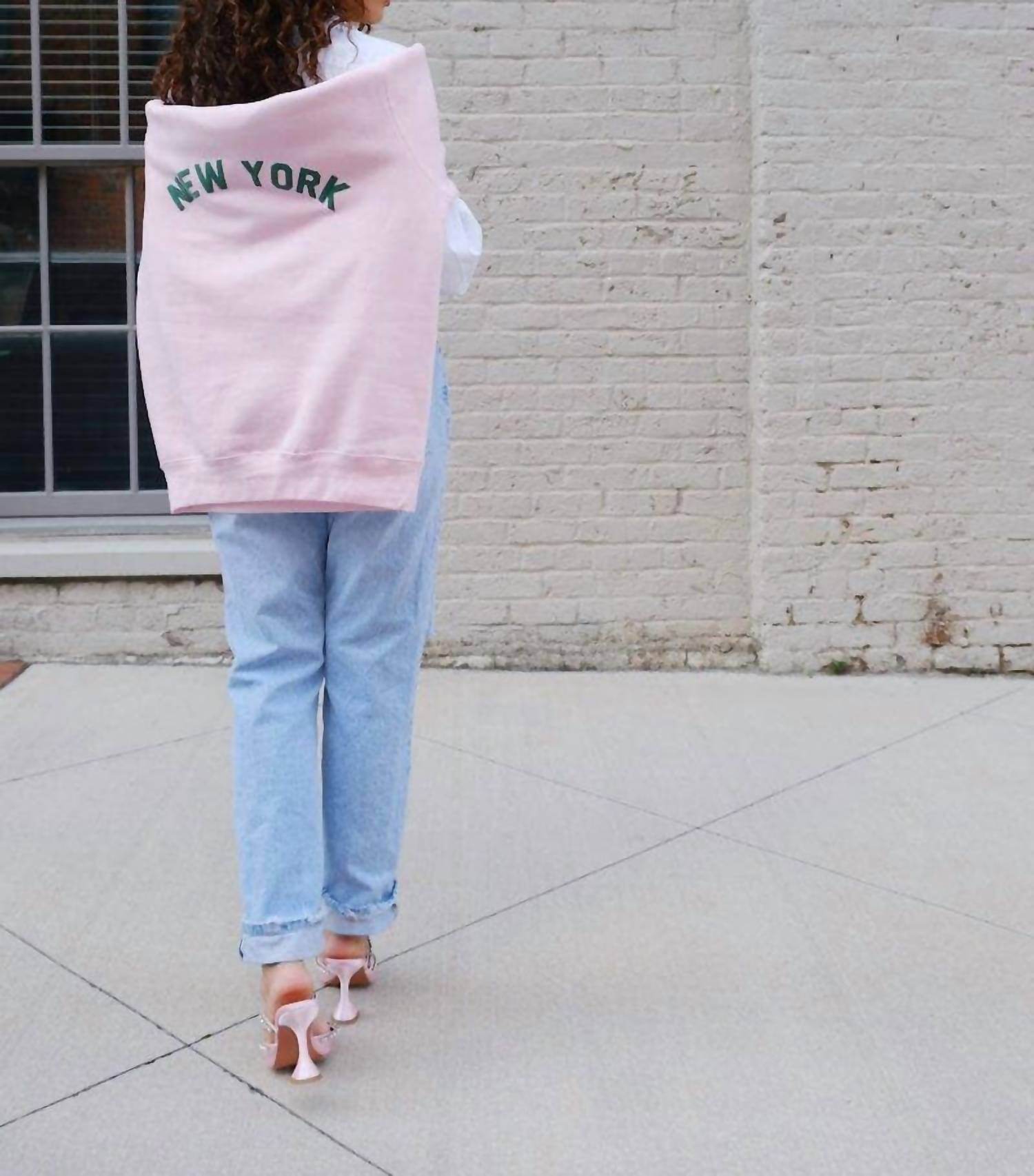 Mure + Grand - Women's New York Puff Sweatshirt - Rack Hunt -