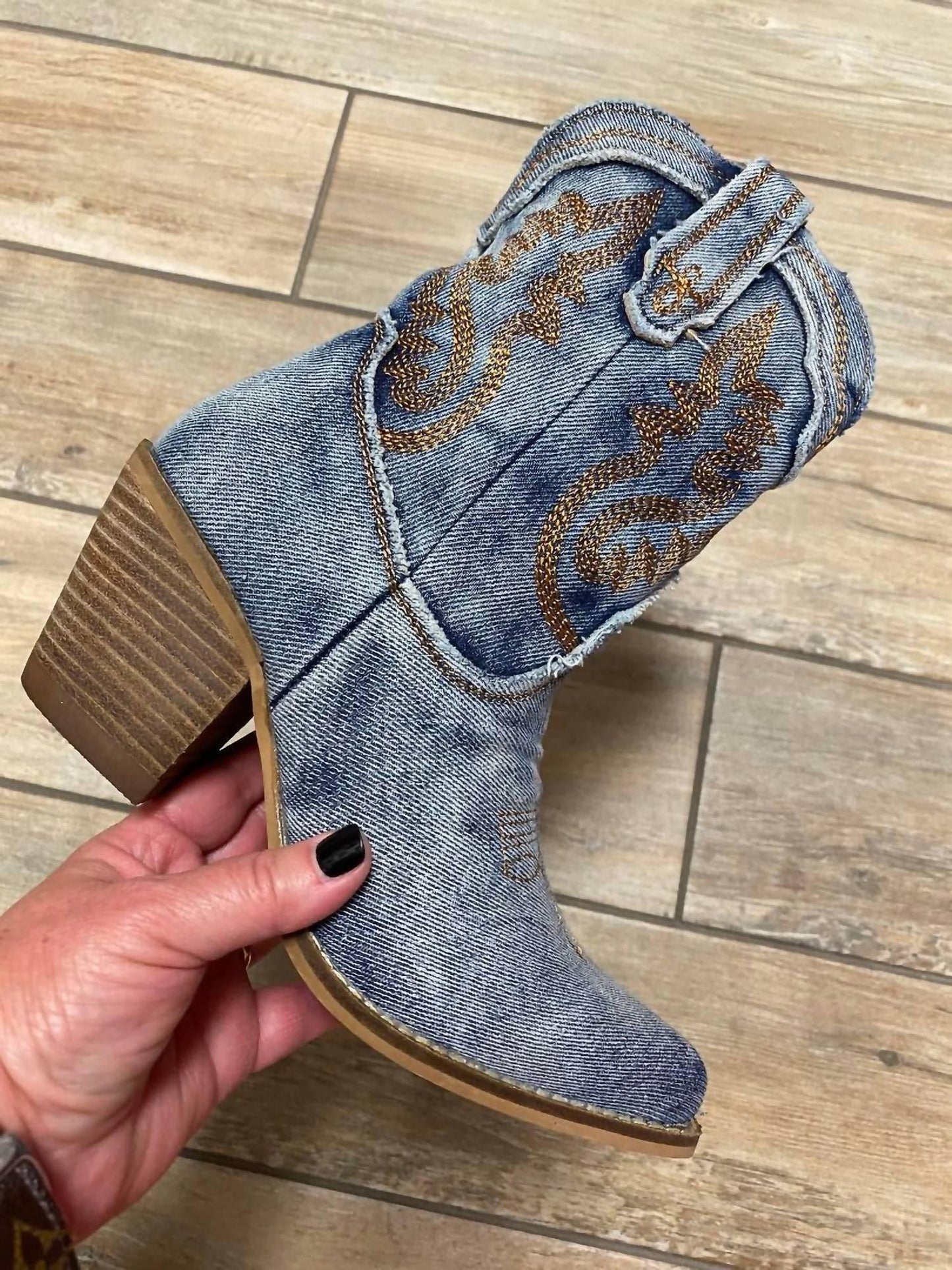 ARider - Women's Denim Booties - Rack Hunt